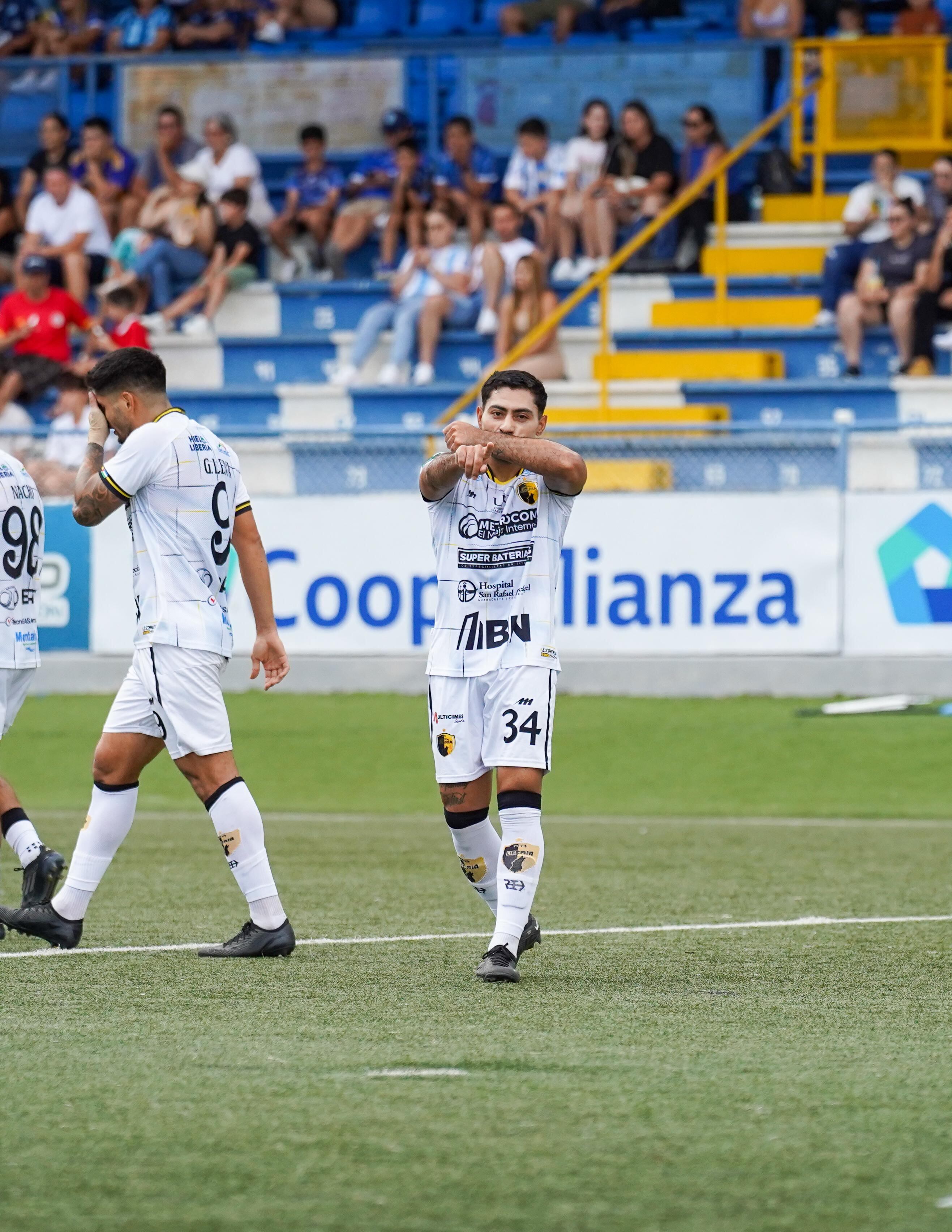 Pérez Zeledón 1 - Liberia 5, estadio Municipal de Pérez Zeledón