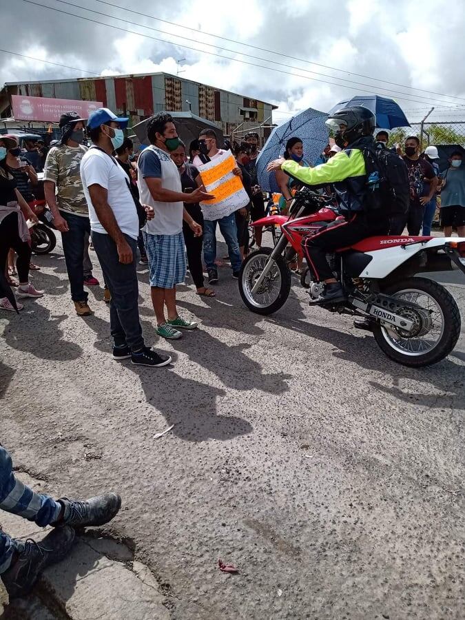 Los vecinos de La Carpio están hasta la coronilla de tener el relleno sanitario en su zona y por eso realizaron una protesta en la cual bloquearon la principal calle de ingreso y salida a esa comunidad el 31 de agosto del 2021