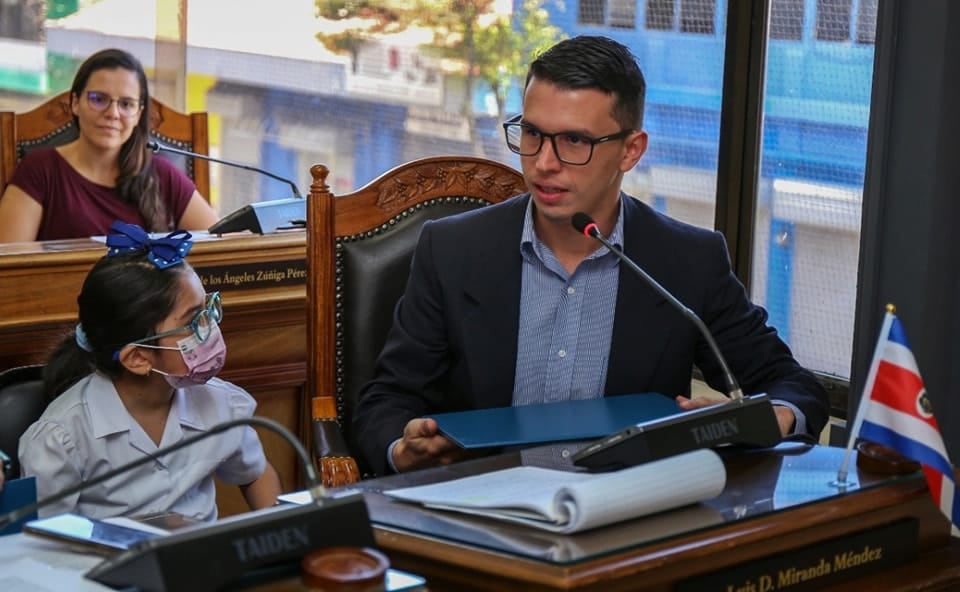 Luis Diego Miranda Méndez candidato a la alcaldía de San José