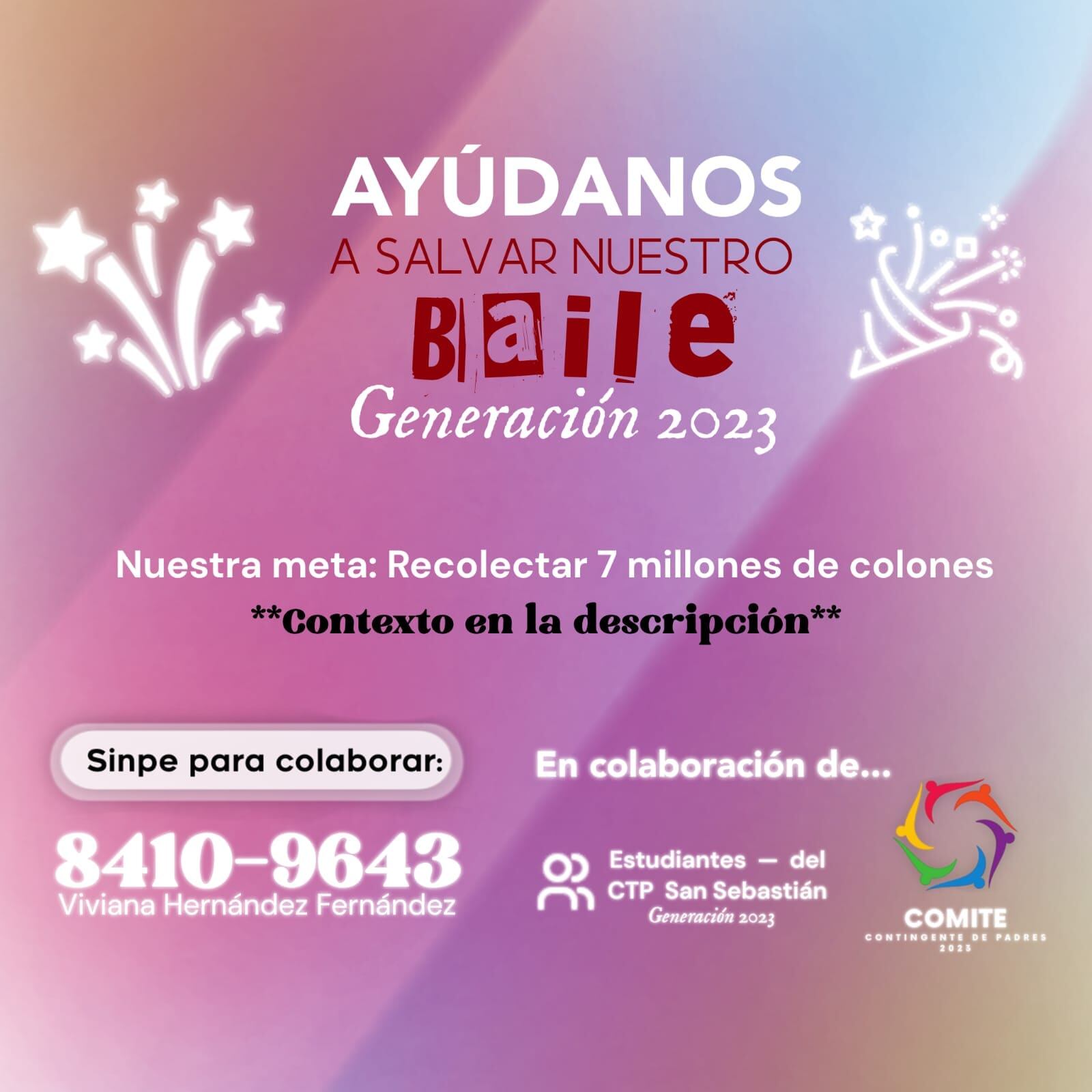 Estudiantes del Colegio Técnico Profesional de San Sebastián luchan para no quedarse sin su baile de graduación. Se perdieron misteriosamente 7 millones de colones por eso ahora corren para conseguir el dinero.