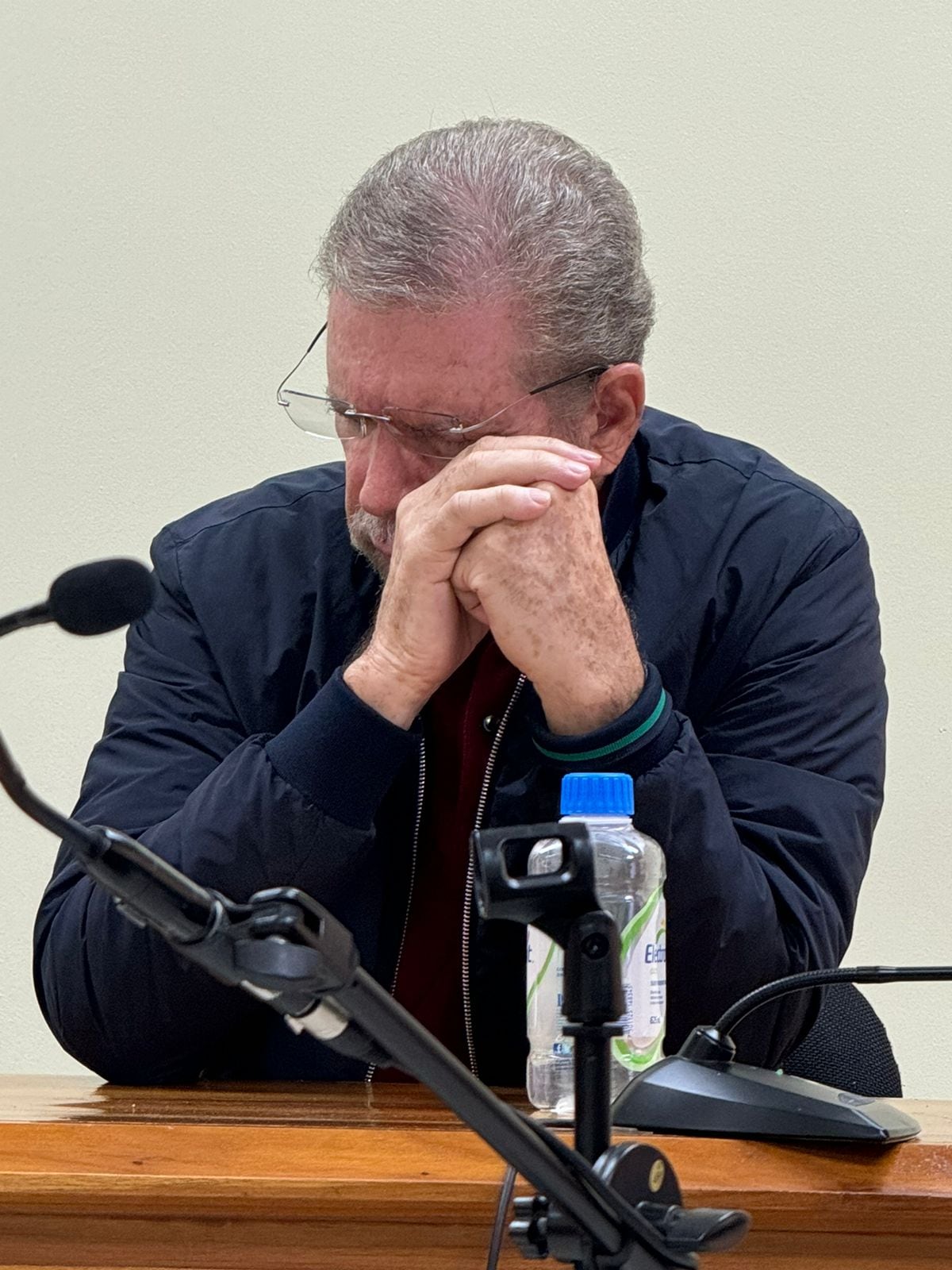 Carlos Rodríguez, esposo de Elena Correa.