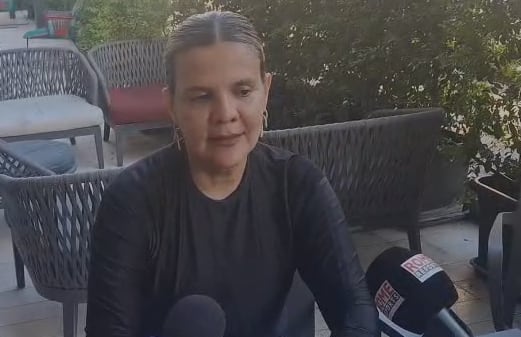 Liliana, madre de Valeria Valverde, en declaraciones a la prensa