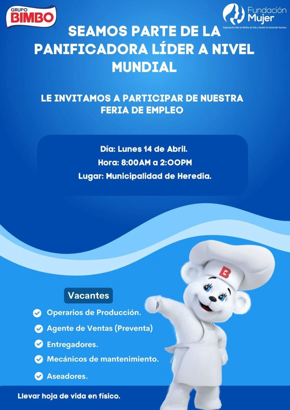 Bimbo fundación mujer empleo
