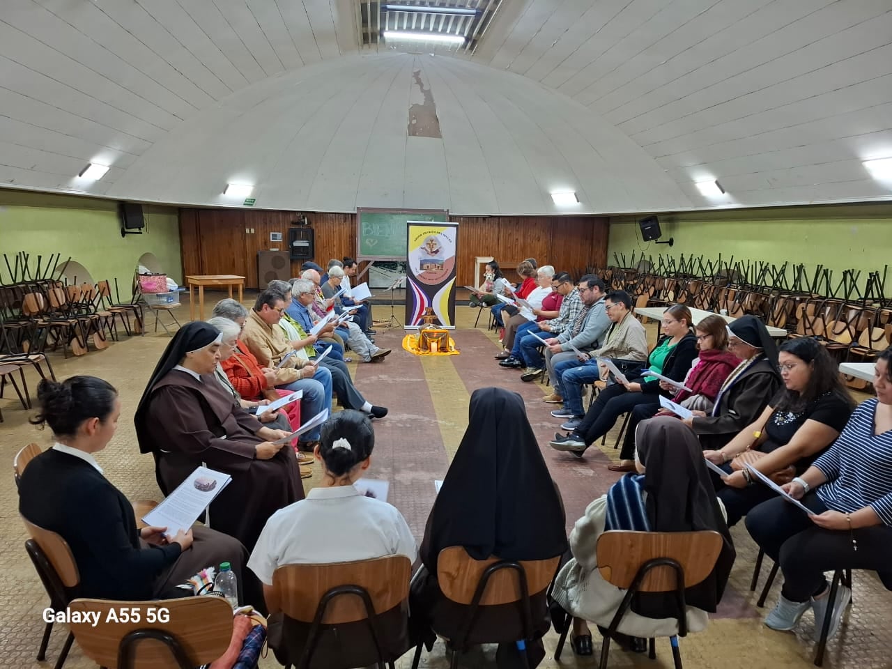 Ricardo Herrera forma parte de la Orden Franciscana Seglar, en donde imitan las enseñanzas de San Francisco de Asís. Cortesía.