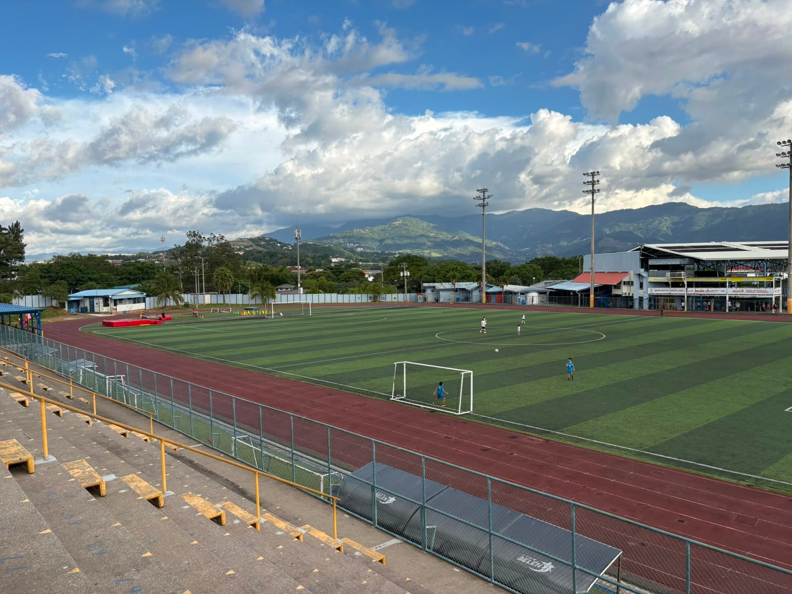 El Polideportivo de Belén es la sede del club Escorpiones de Belén. Foto: Eduardo Rodríguez.