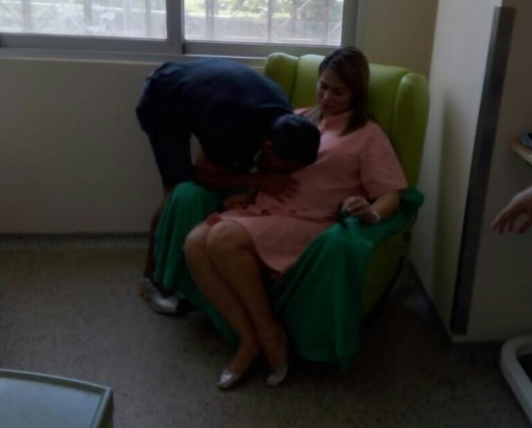 Franggi Nicolás ya está internada en el Hospital Monseñor Sanabria