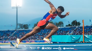 El atleta Gerald Drummond protagonizó uno de los momentos más duros de los Juegos Centroamericanos