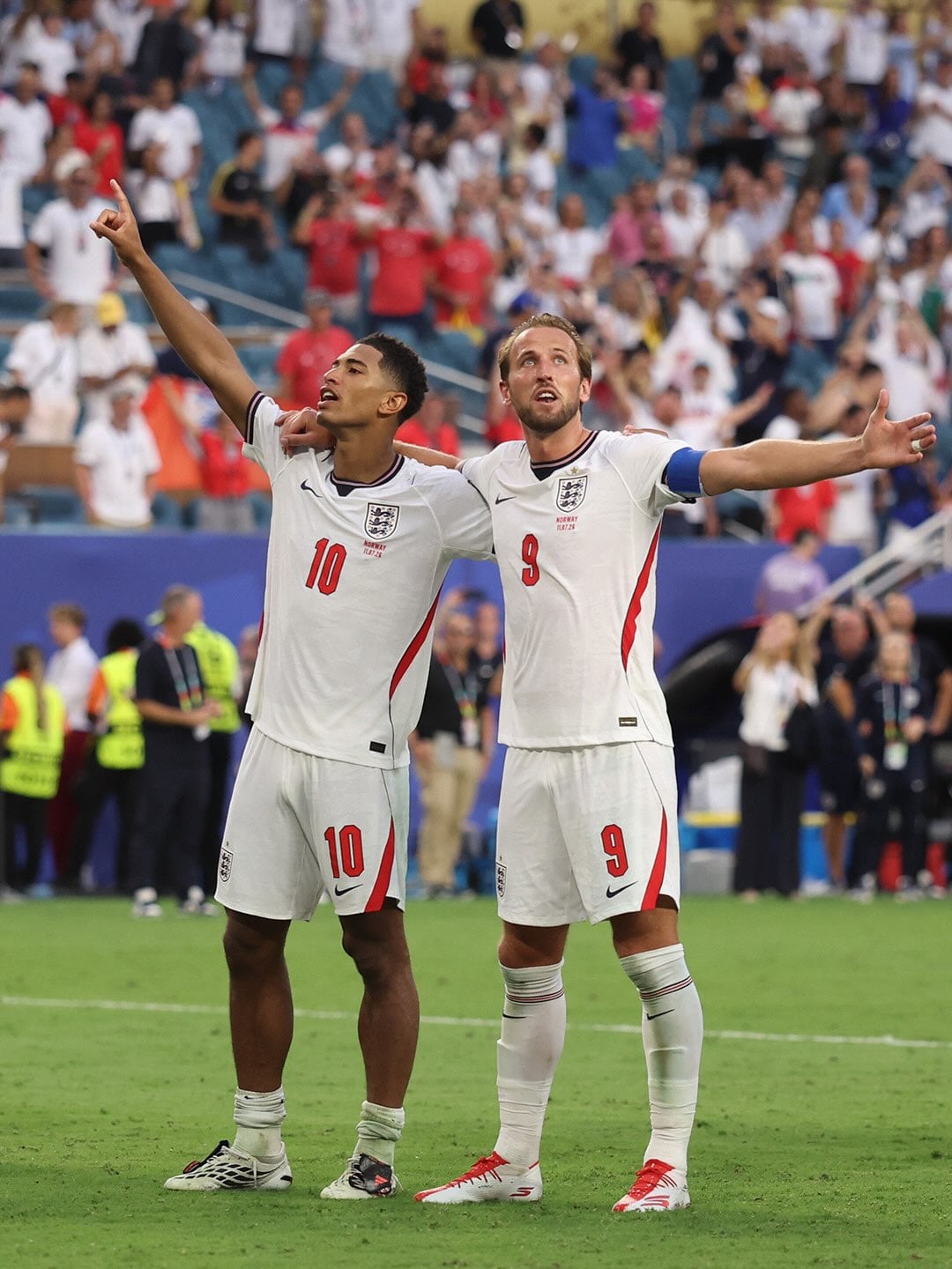 Inglaterra vs Noruega.