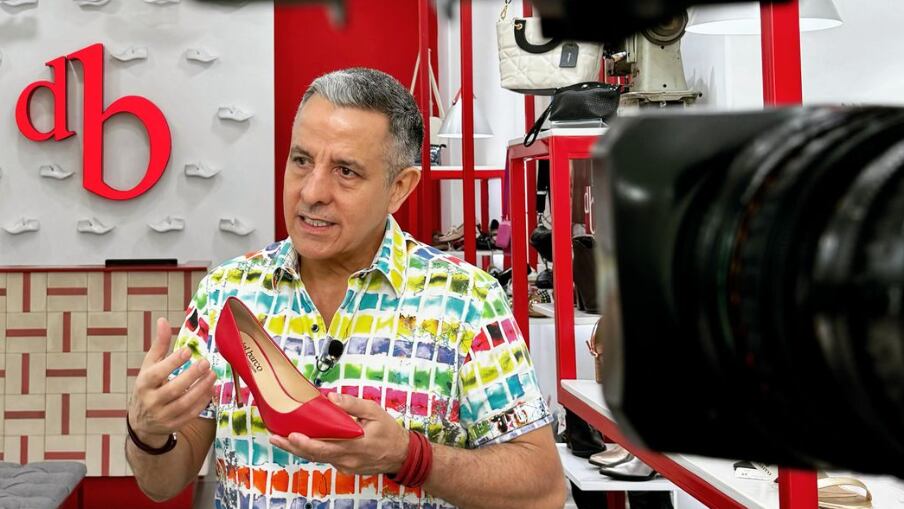 Daniel del Barco, diseñador de calzado.