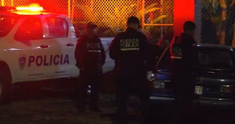 El supuesto sicario fue detenido en Cariari de Pococí. Foto MSP.