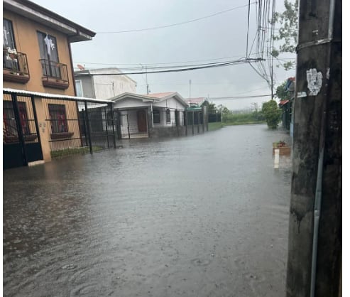 Inundaciones en Cartago