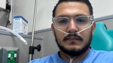 Diputado David Segura está hospitalizado debido a una bacteria y pide oraciones