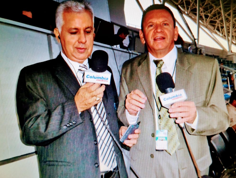 Mario Méndez Castro, locutor de radio Columbia.