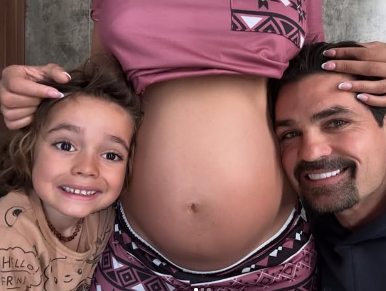 Tica Brenda Kellerman y actor Ferdinando Valencia