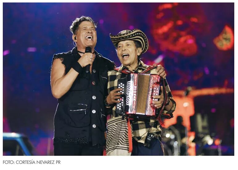 Carlos Vives y Egidio Cuadrado fueron grandes compañeros.