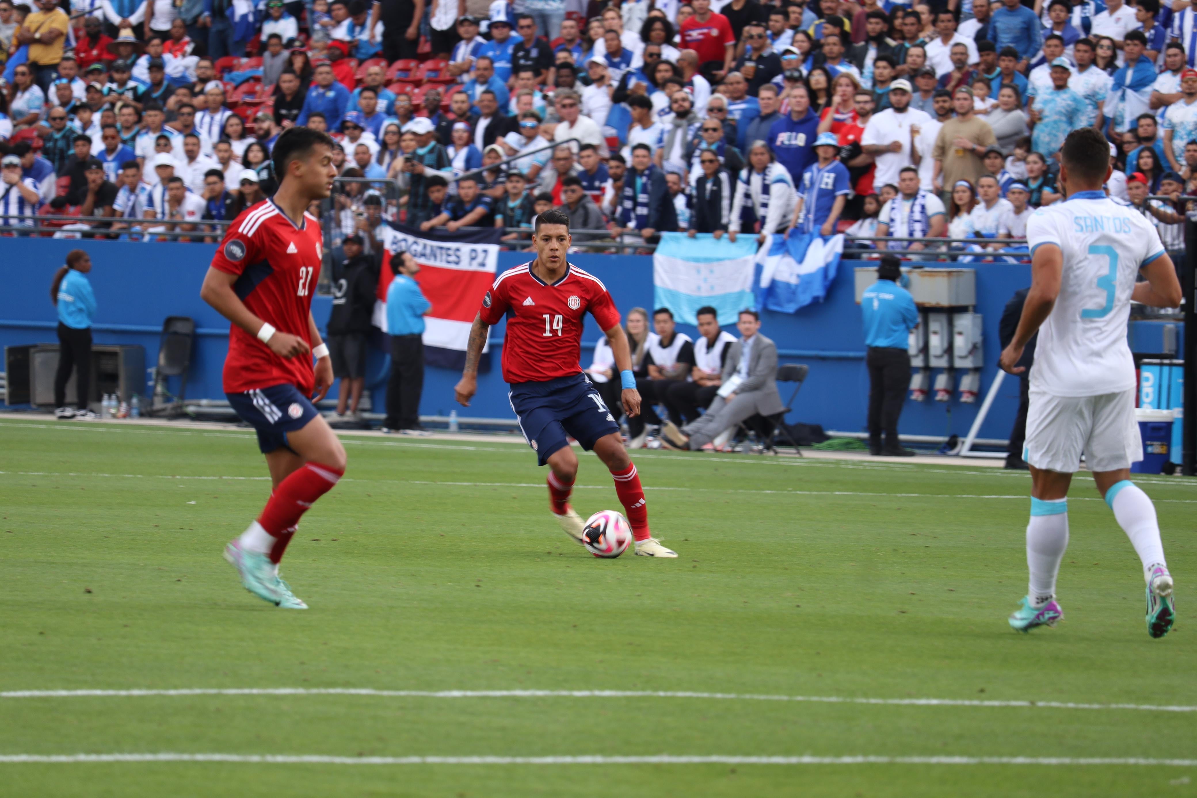 Costa Rica vs Honduras cortesía Fedefutbol