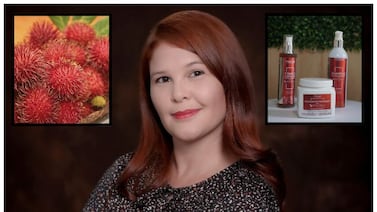 Del amor a la ciencia: mujer creó un champú con mamón chino para salvar el cabello de su esposo