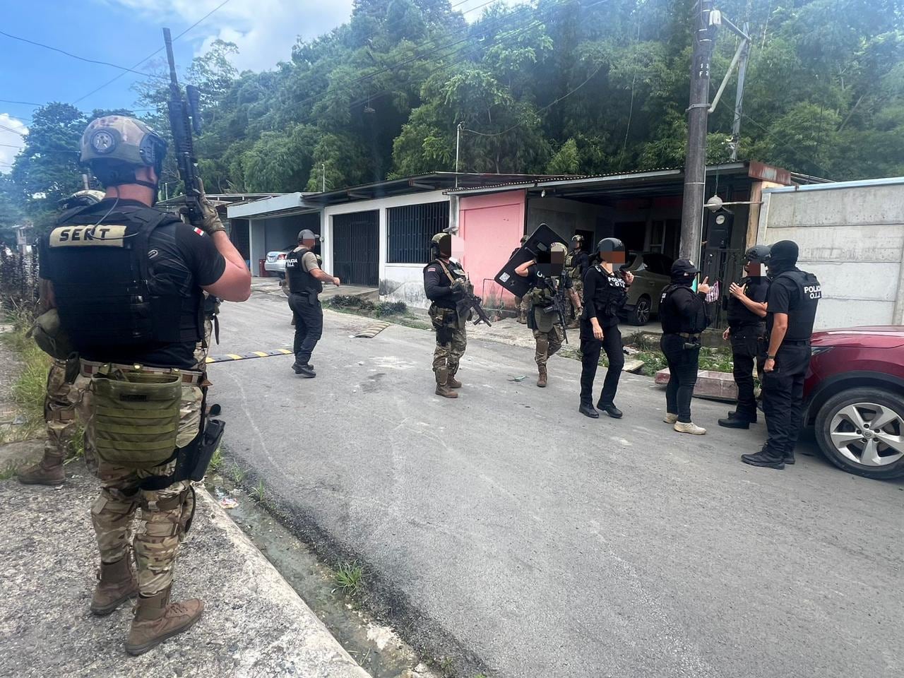 OIJ realiza allanamientos contra la banda de Tony Peña Russell