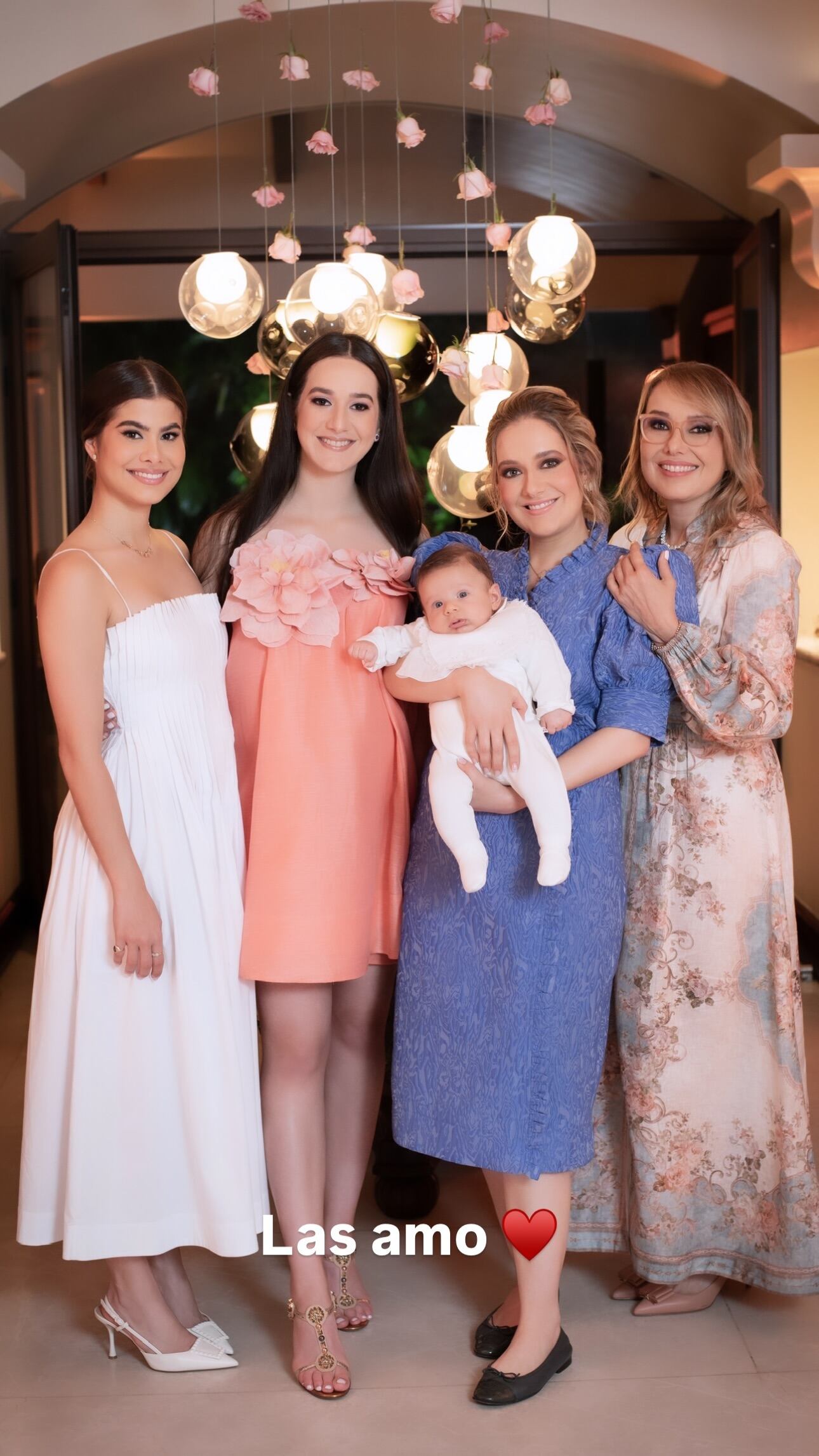 María Jesús Prada, familia Picado, baby shower