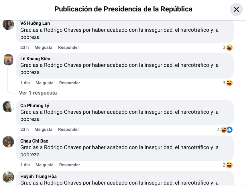 Troles de Rodrigo Chaves