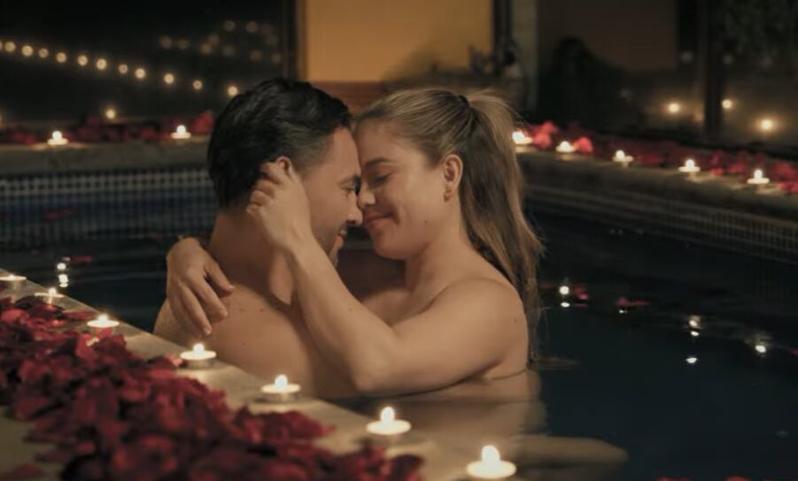 Wálter Campos y Sofía Chaverri en la película "Ahora o nunca" que se estrena el 2 de octubre.