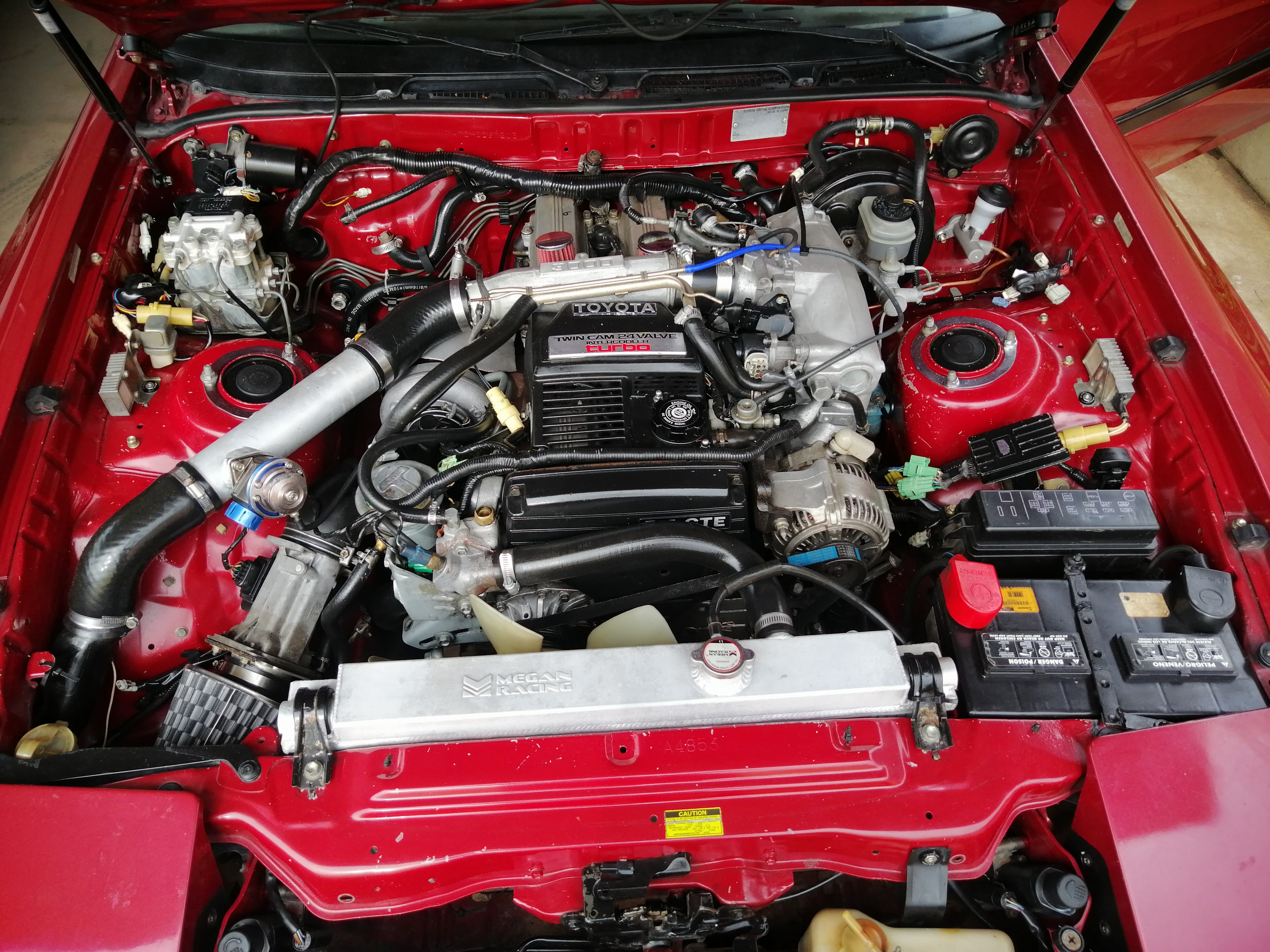 Amado Carvajal Núñez encontró un Toyota Supra Turbo de 1987