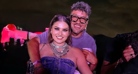 Jazmín Salas y su esposo Christian Bolaños, junto a sus hijos Alisson y Cristiano.