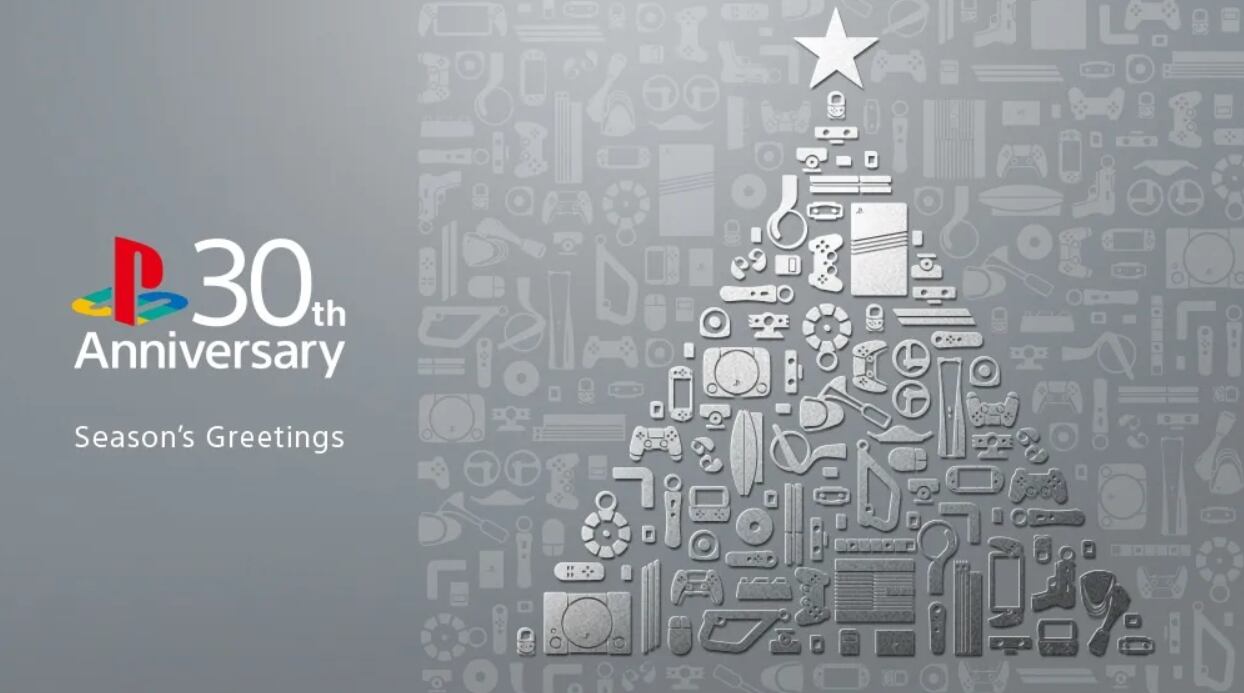 PlayStation recibió más de 100 tarjetas navideñas para seguir celebrando un año exitoso.