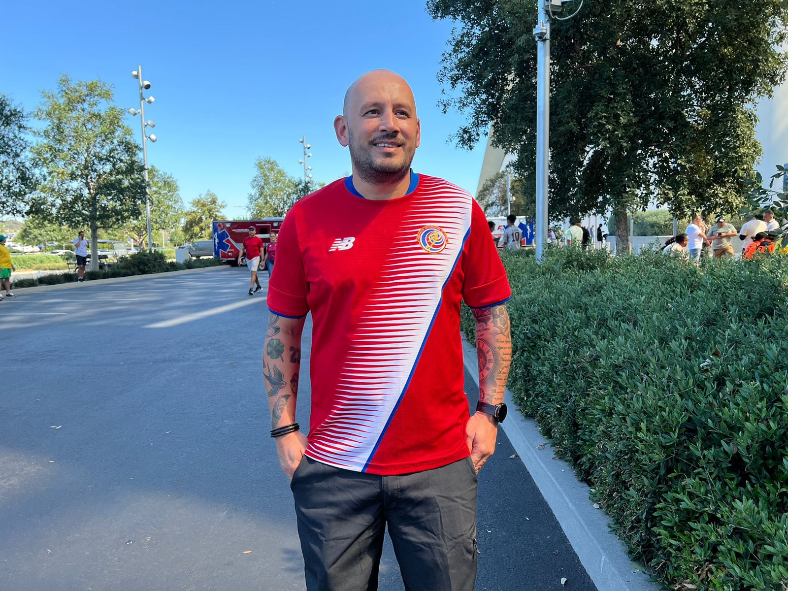 Mario Camacho, exjugador de Costa Rica