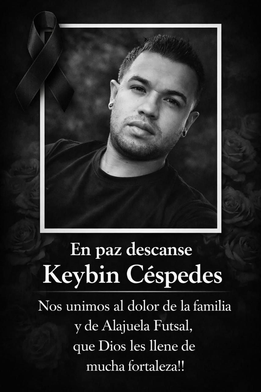 Keybin Céspedes, jugador de futsal falleció este domingo.