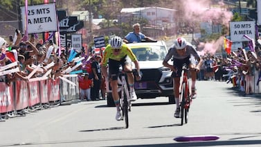 Luis Daniel Oses se impone en Palmares y consolida su liderato en la Vuelta a Costa Rica