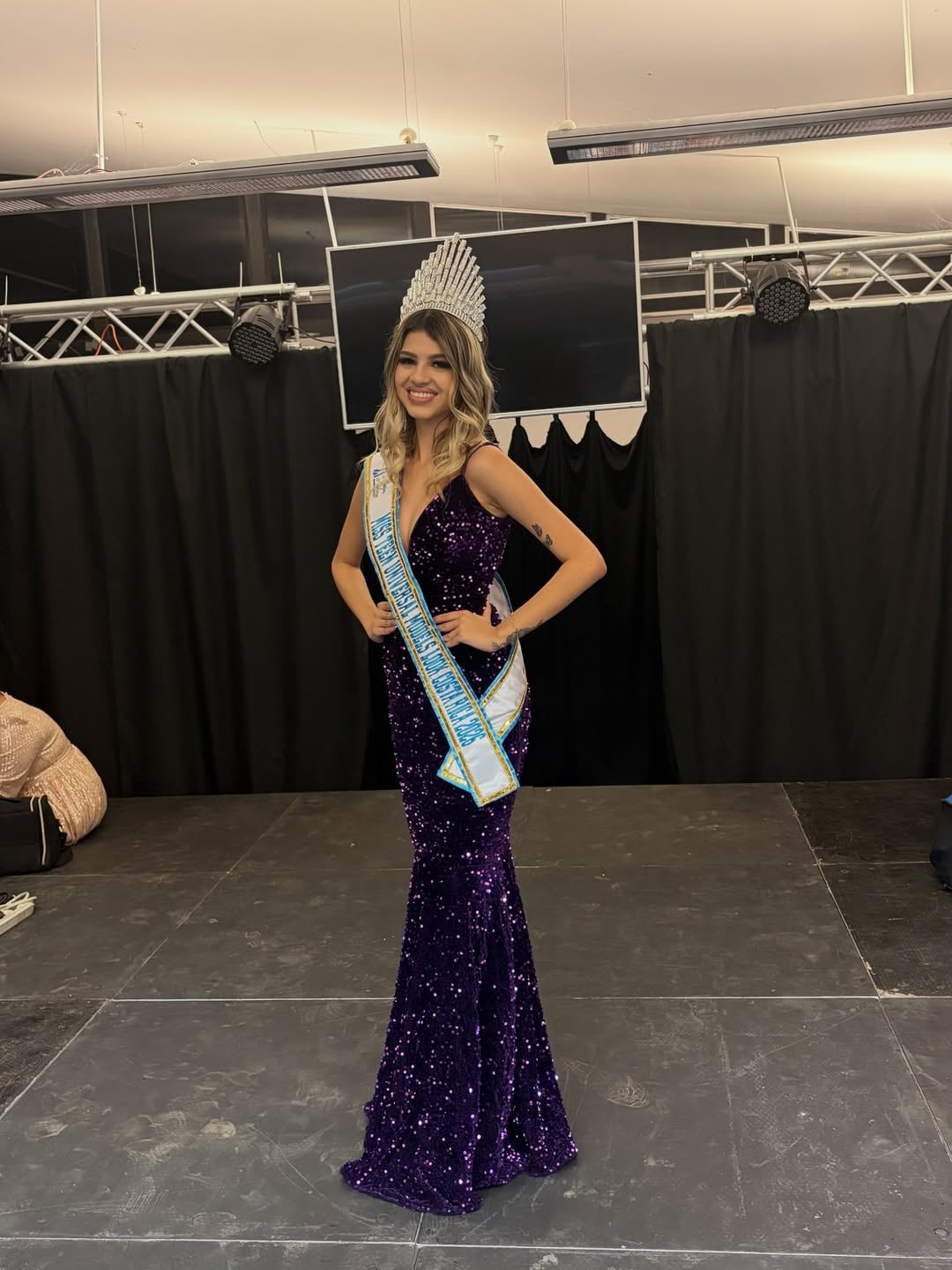 Alondra Valverde, novia de Creichel Pérez.