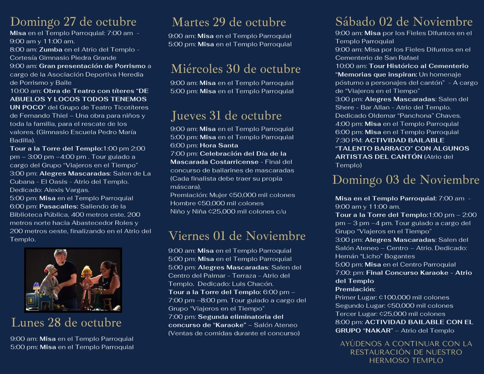 La parroquia San Rafael de Heredia se está sometiendo a una serie de remodelaciones. Facebook.