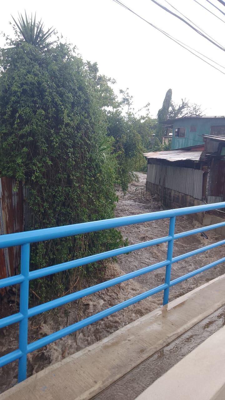 Emergencias por lluvias en Cartago. Foto cortesía.