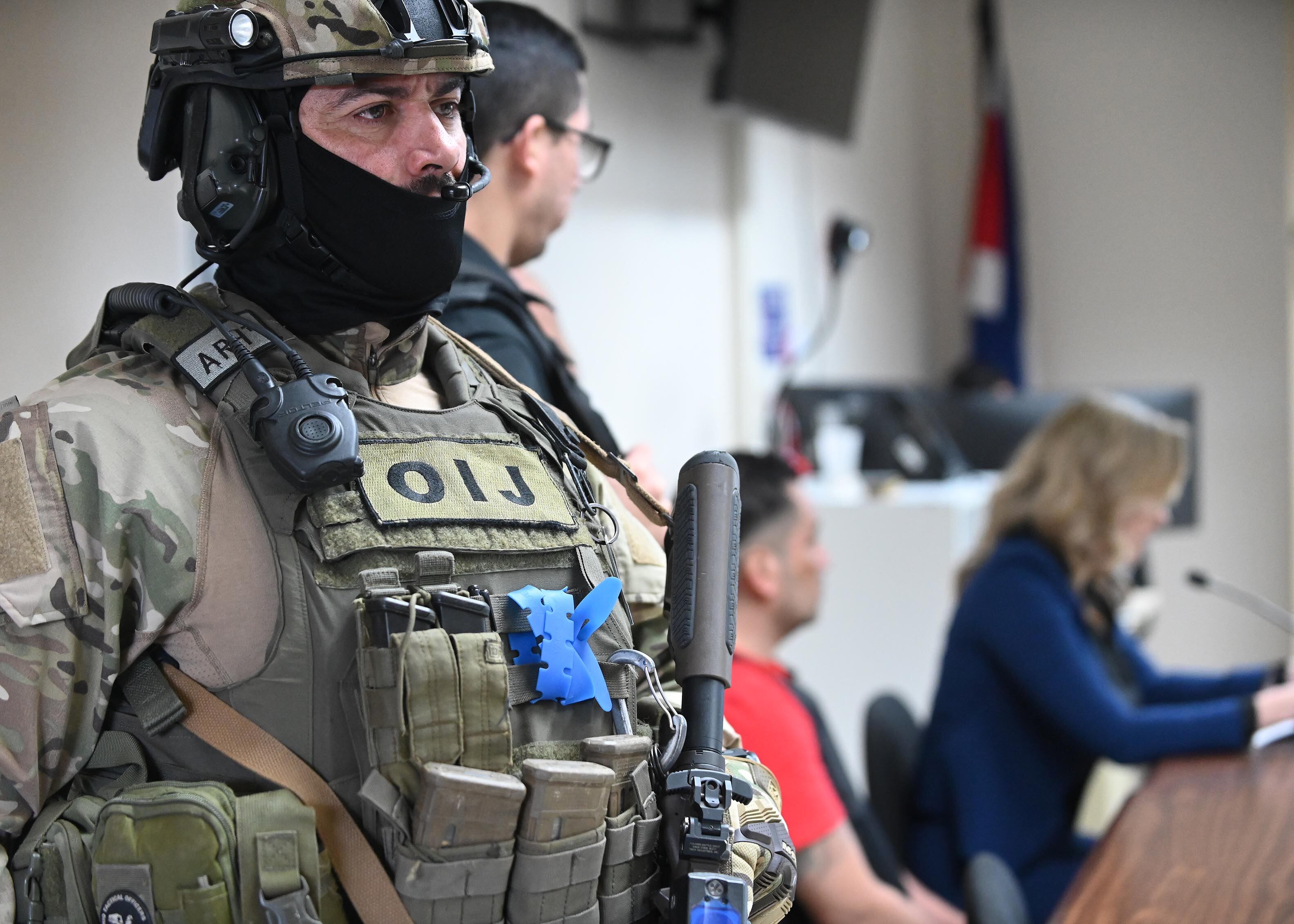 Luis Angel Martínez alias el pollo en juicio.