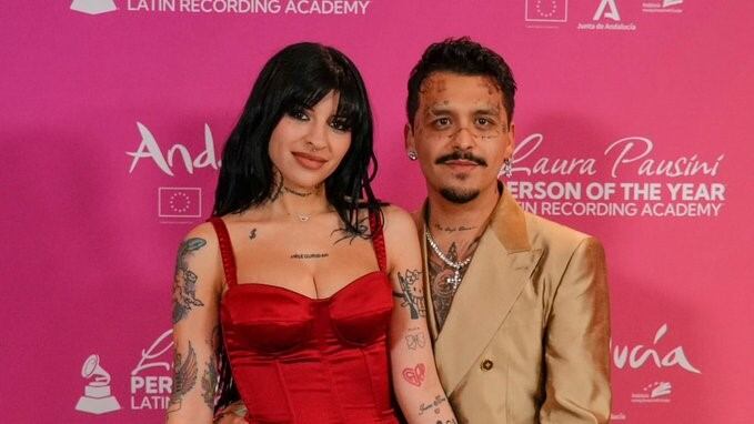 Christian Nodal y Cazzu