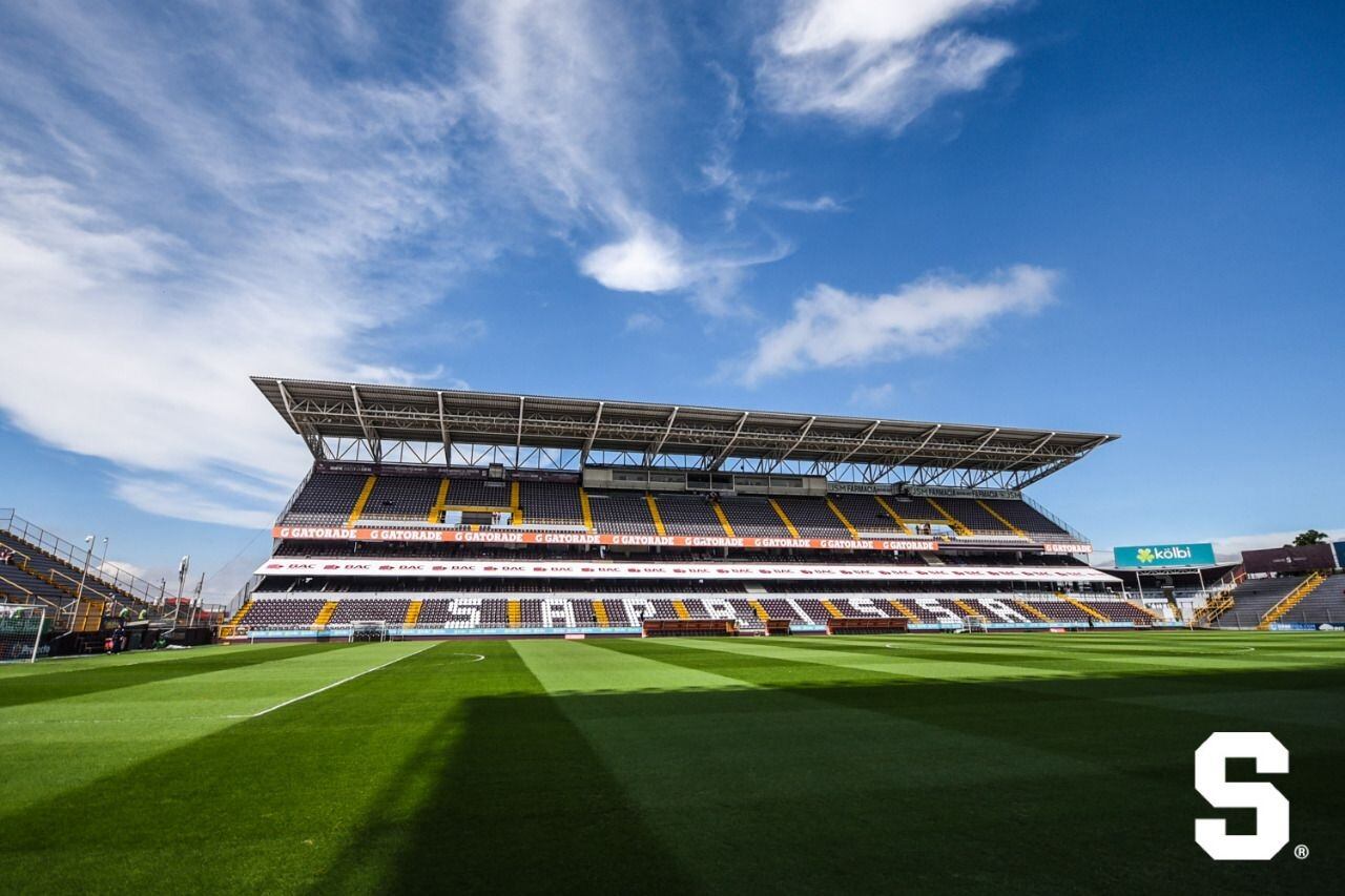 Estadio Ricardo Saprissa. Prensa Saprissa.
