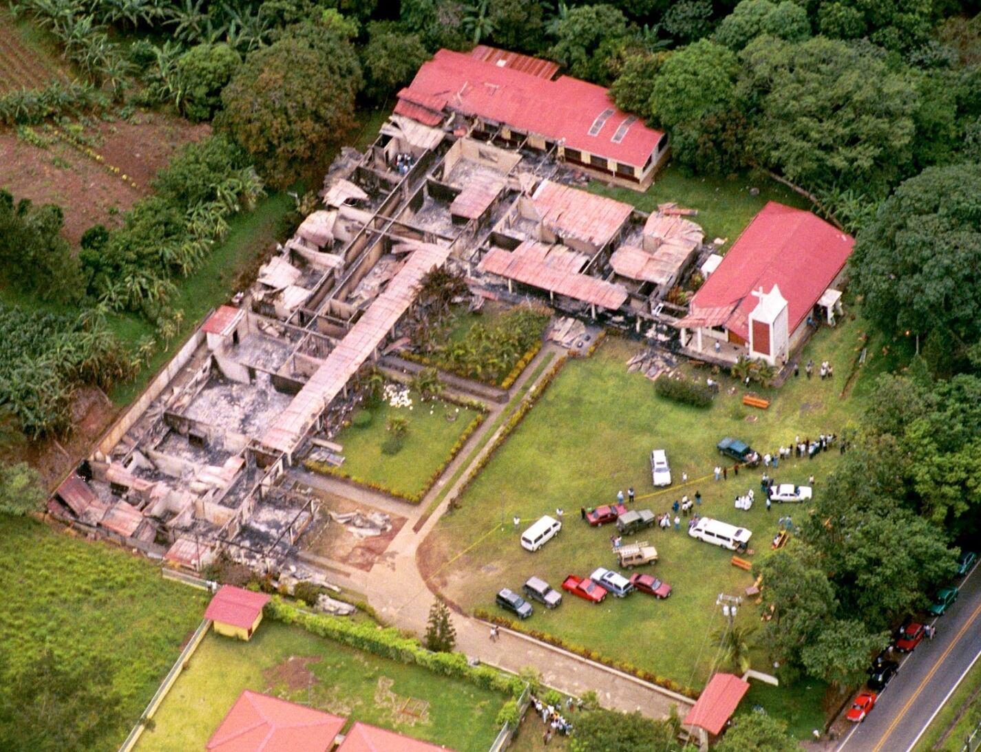 Incendio en hogar de ancianos Tilarán ocurrido en el 2000.