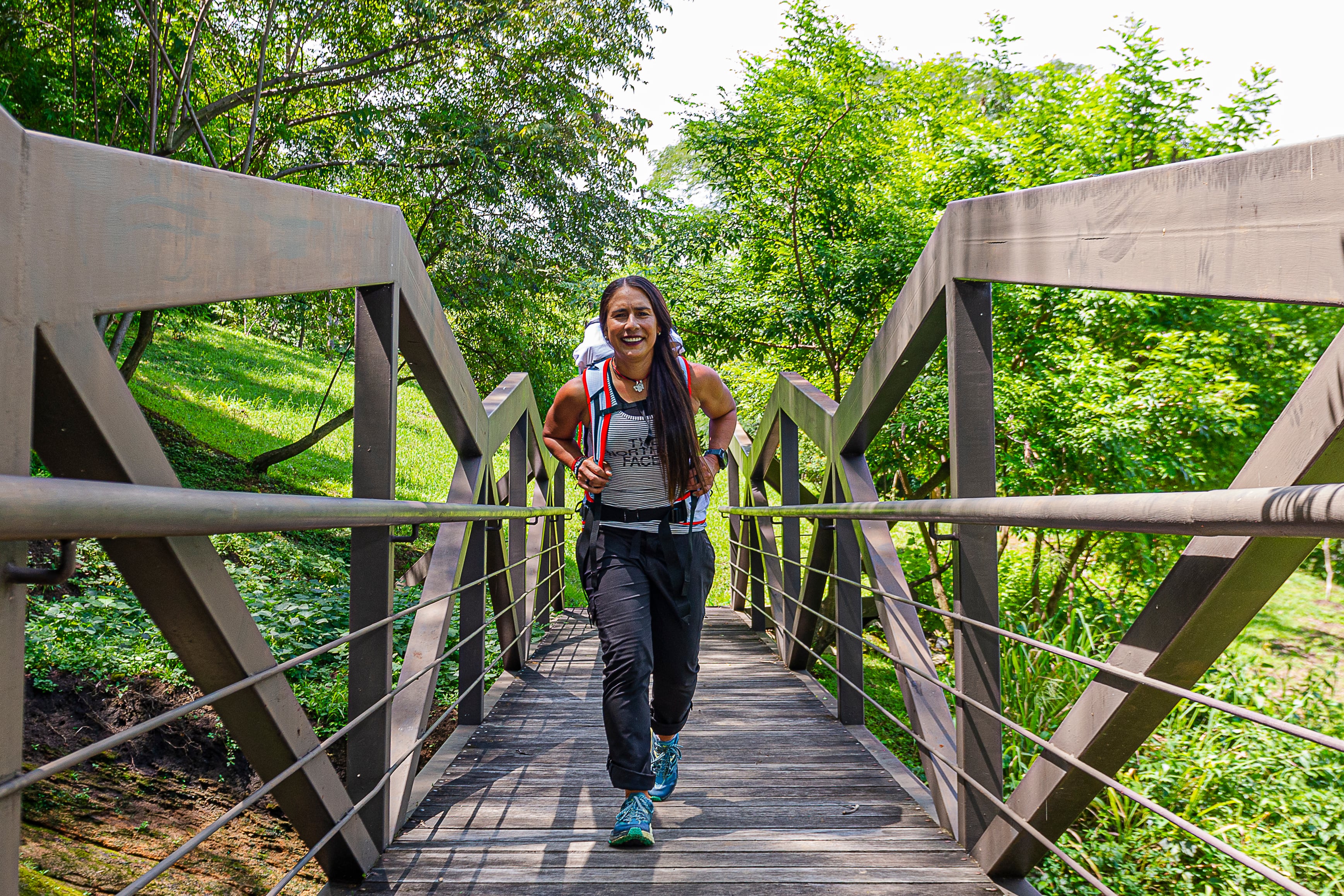 Ligia Madrigal quiere ser la primera mujer en llegar a la cima del Monte Everest. Cortesía.