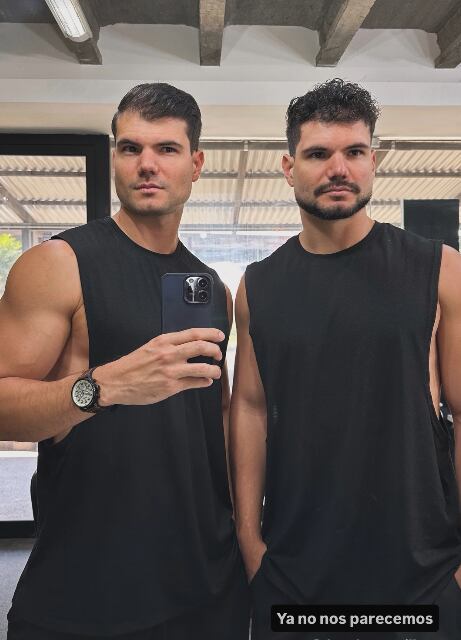 Esteban y Douglas Castillo, conocidos como los gemelos Castillo.