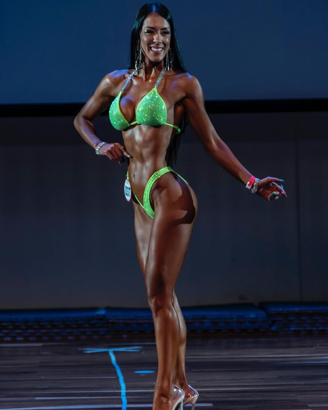 Priscilla Bolaños, modelo y fisicoculturista. Instagram