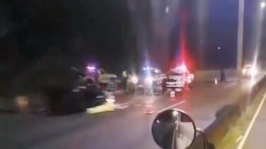 Horroroso accidente en la carretera General Cañas cobra una vida y genera largas presas