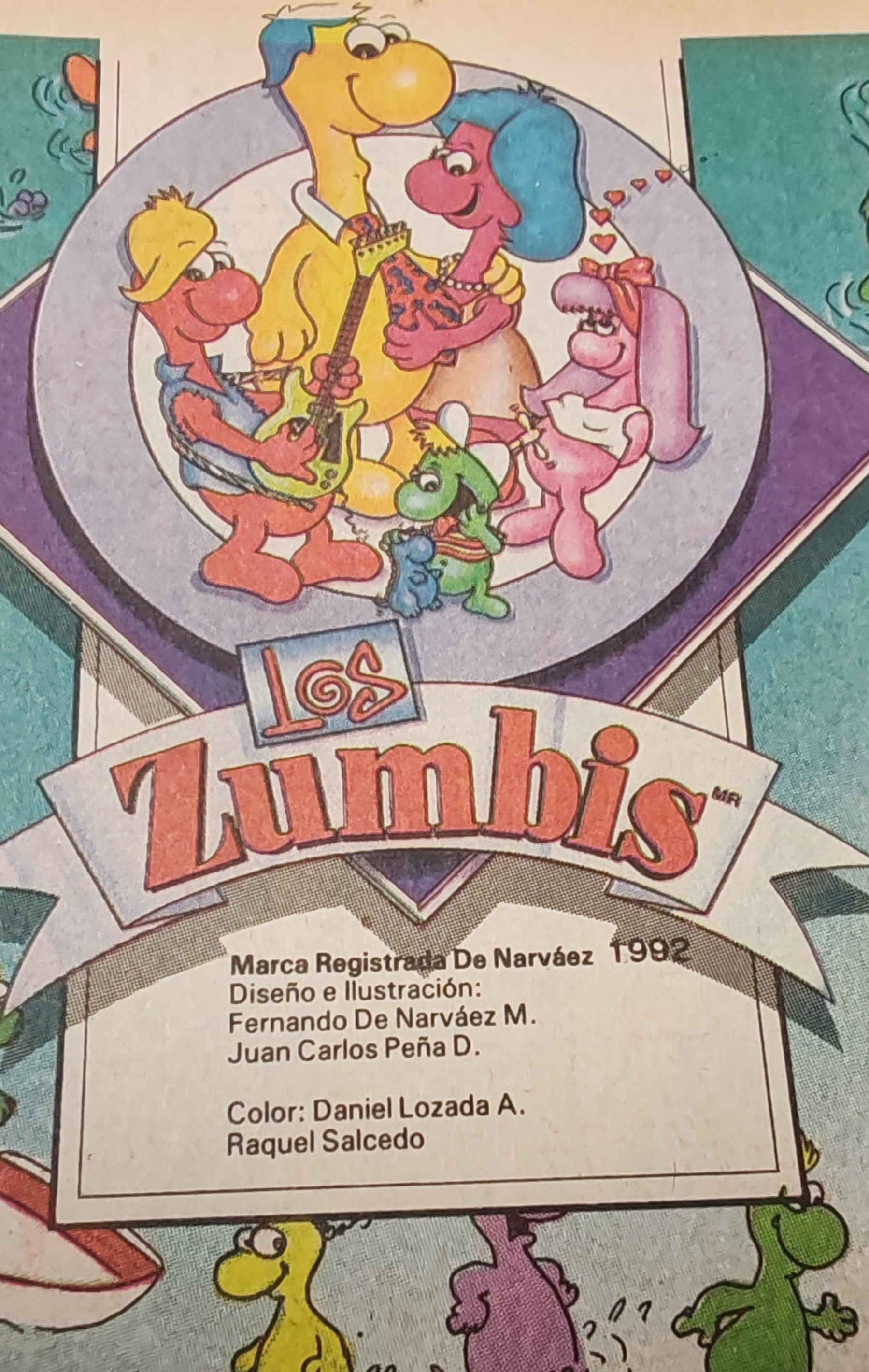 Fernando De Narvaez, diseñador colombiano y creador de la familia Zumbi. Fotos cortesía y archivo La Nación