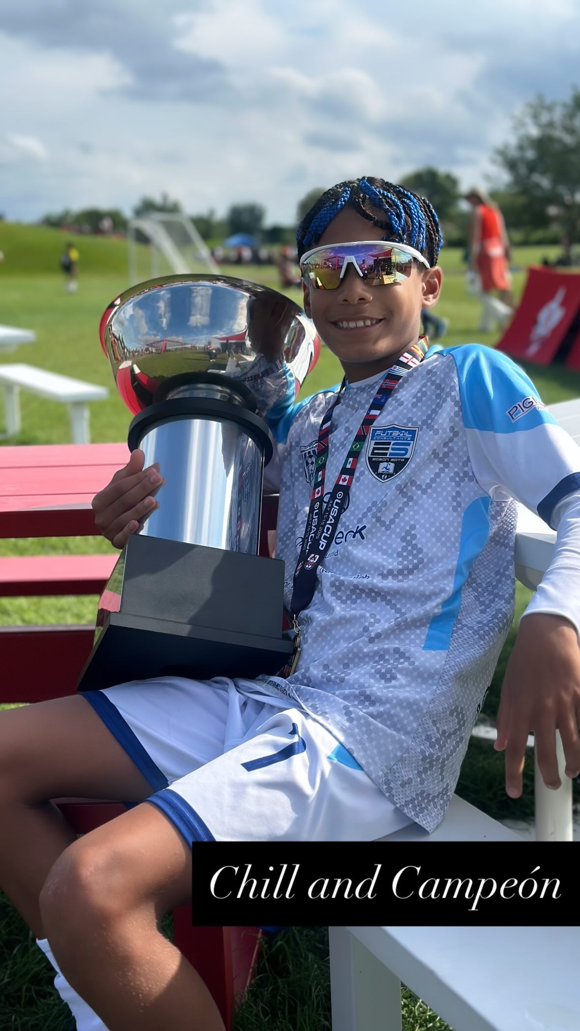 Keysaack Waston y Mateo Navas ganaron un torneo en Estados Unidos. Instagram Keyssack Waston.