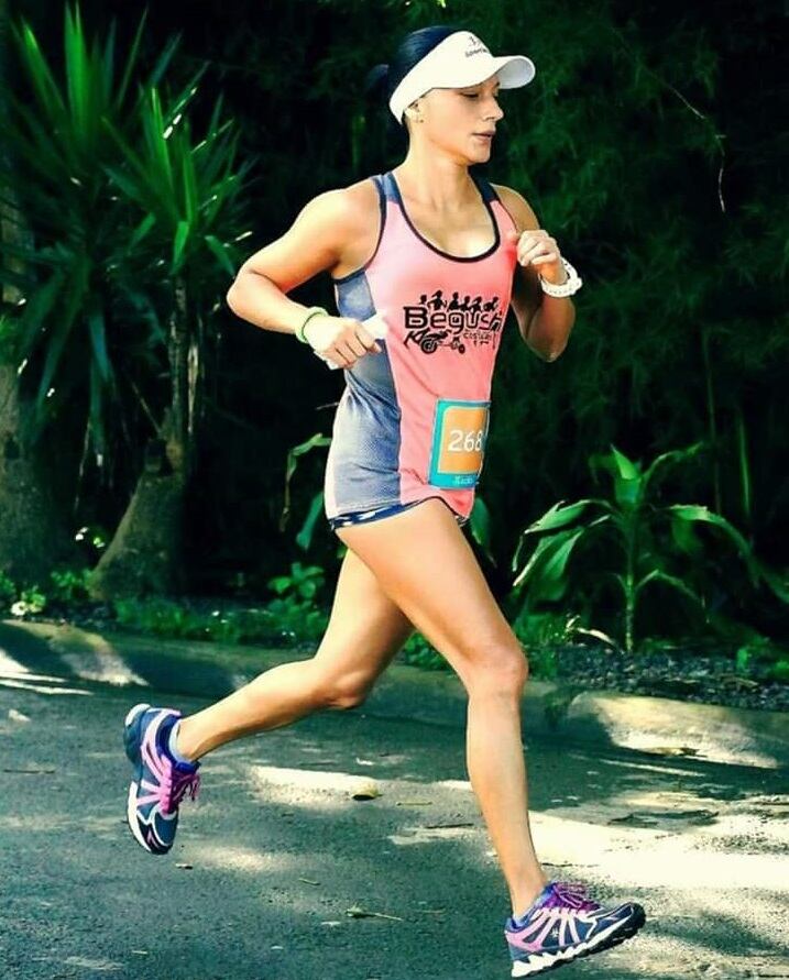 La atleta Sandra Herández quedó postrada en una cama luego de ser atropellada el 25 de mayo de 2019 en Santa Ana. Foto cortesía Johnny Hernández.