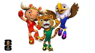 Maple, Zayu y Clutch: conozca a las mascotas de la Copa del Mundo del 2026