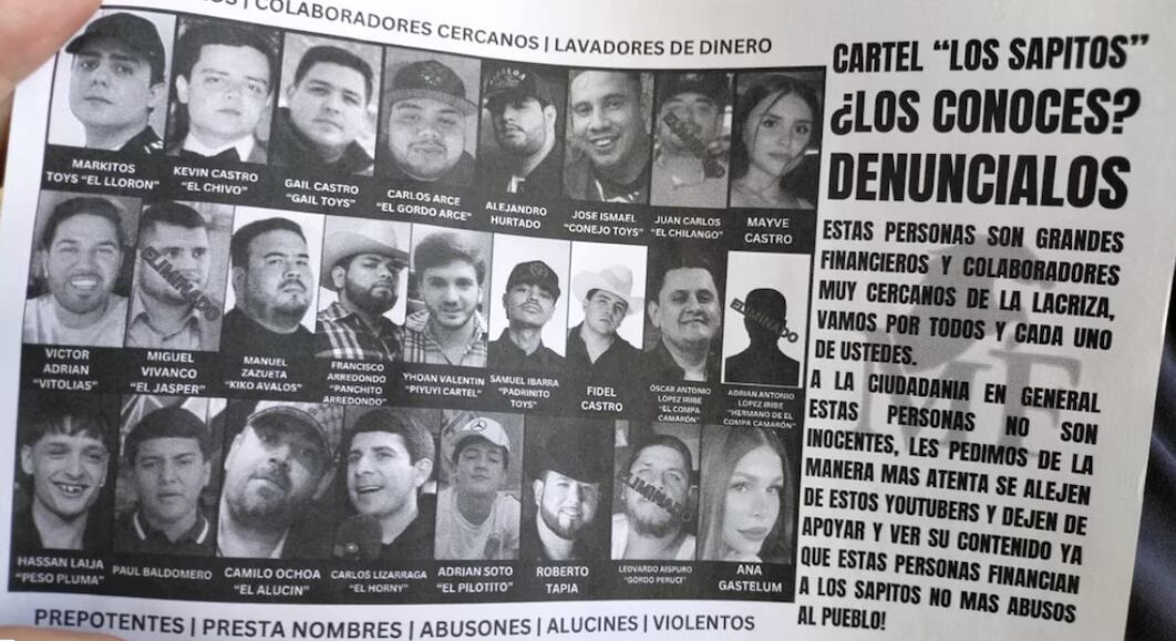 Peso pluma y cártel delictivo