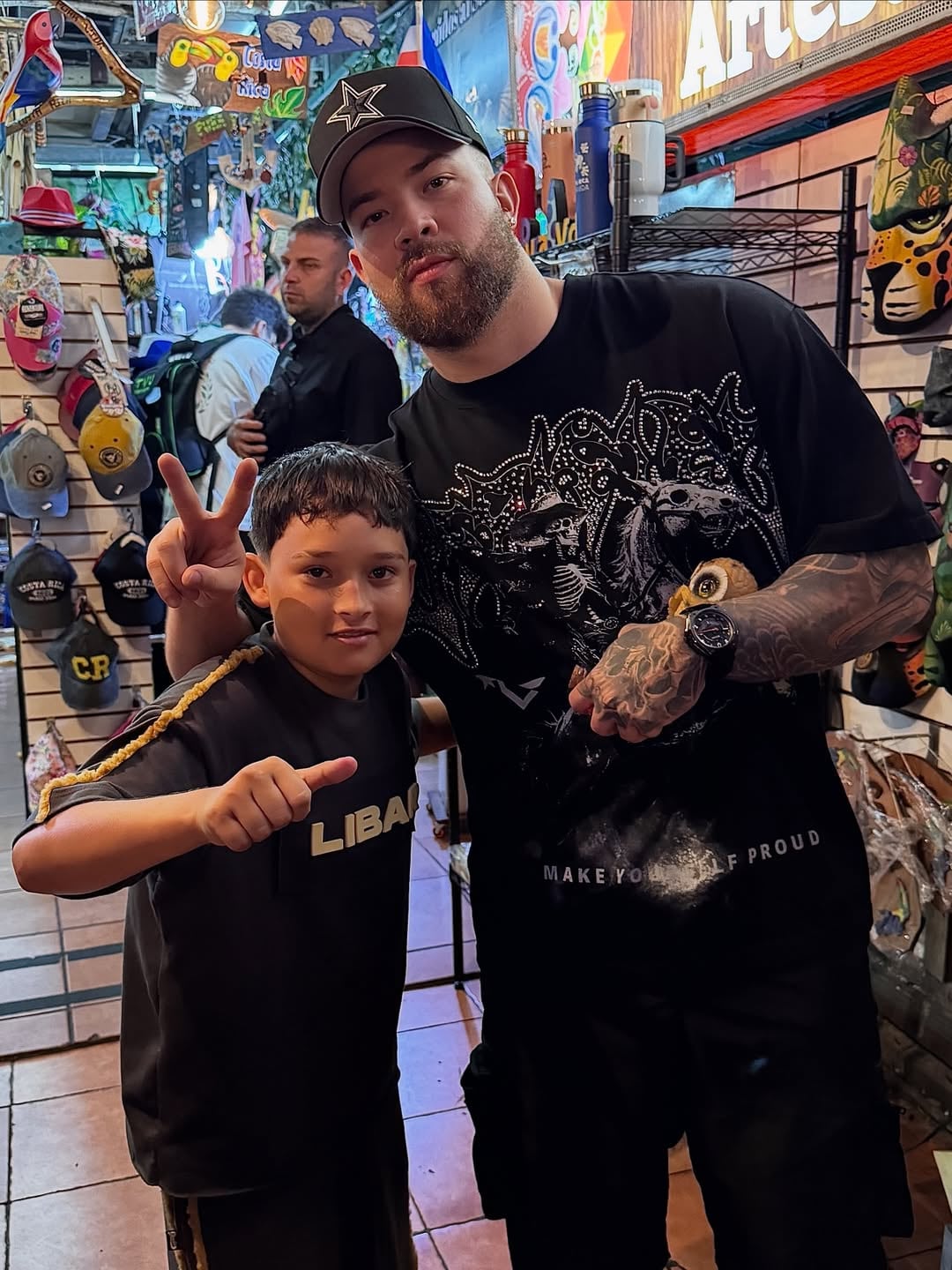 Emilio Gómez, mejor conocido como El Pibe CR, es toda una sensación en redes sociales con tan solo 12 años. Fotos cortesía y con la autorización de su padre Julio Gómez