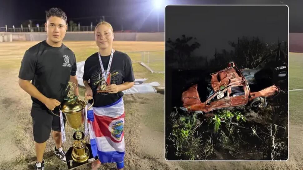 Sidney Alejandra Ruiz Montenegro, de 21 años y su hermano Juan David, de 20 años, eran dos costarricenses que sufrieron una fatal muerte en Belice. Foto: Tomada de WIC News