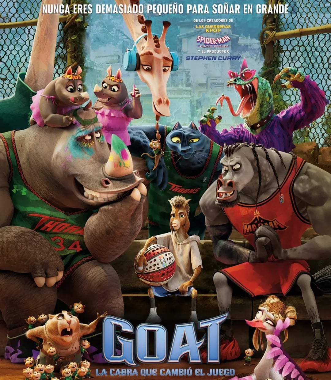 "बकरी ज्याने खेळ बदलला"नवीन सोनी चित्रपटाचा प्रीमियर फेब्रुवारीमध्ये होतो.